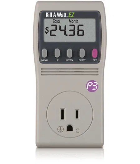 P4460 – P3 INTERNATN Power Monitor, LCD Display 115 Volt AC Operating Voltage/ 125 Volt AC Maximum Voltage 15 Ampere ...